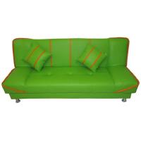 Anya Living Saigon Sofa Bed Hijau Garis Orange