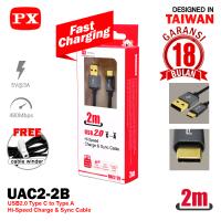 Fast Charging Type A-C 3A Kabel USB&Charger 2m PX