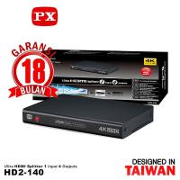 PX ULTRA HDMI SPLITTER 1 INPUT 4 OUTPUTS HD2-140