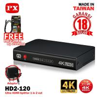 HDMI Splitter 2 output HD4K HDR 2.0 HD2-120
