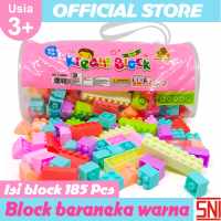 Mainan Edukasi anak Kreative Block Isi 185 Pcs OCT9309