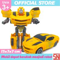 Mainan Anak Oto Super Robot Bisa Berubah Menjadi Mobil / Robot Bumblebee