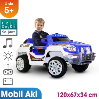 Gratis Ongkir se-Jawa Mobil Aki M6168-Biru Putih