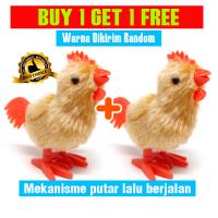 Buy 1 Get 1 Free Mainan Anak Ayam-Ayaman Diputar Bisa Berjalan 991