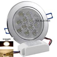 Lampu Downlight LED Spot sorot 12W WARM WHITE 12 WATT mata 12 w KUNING