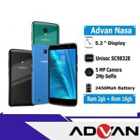 Advan NASA Smartphone - 2/16GB - Garansi Resmi - WhitePurple
