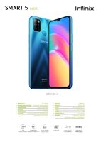 Infinix Smart 5 Smartphone - 2/32GB - Garansi Resmi - Cyan