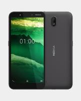 Nokia C1 Smartphone - 1/16GB - Garansi Resmi - Charcoal Black