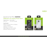 Oraimo Aurora 6 Pro OPB-B602D Powerbank - White