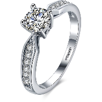 Tiaria Ring LKN18KRGPR831-C-8 Aksesoris Cincin Lapis Emas
