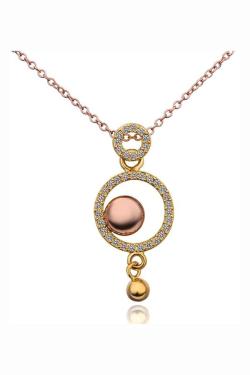 Tiaria Necklace LKN18KRGPN566 Aksesoris Kalung Lapis Emas