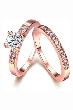 Tiaria Ring AKR020-A-8 Aksesoris Cincin Lapis Emas