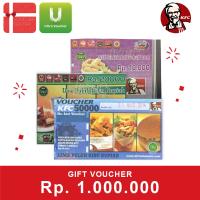 Voucher Makanan & Minuman KFC Rp1.000.000