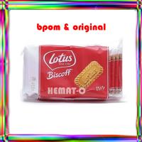 LOTUS Biscoff 156gr (isi 25 pcs) Caramelized Biscuit BPOM Original