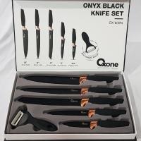 Pisau Set Oxone OX-609N Onyx Black Knife Set
