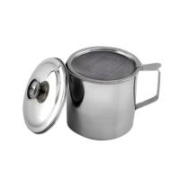 Oil Pot Stainless / Tempat Wadah Minyak Bekas 1 Liter