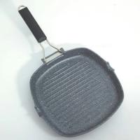 Wajan Panggangan Grill Pan Akebonno 28 cm Handle Lipat