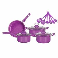 Panci Set Anti Lengket Riverra 13 pcs Ungu