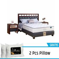 Guhdo Individual Support Venetian Style Full Set Putih 180x200cm - Gratis Kirim JABODETABEK