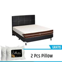 Ladova Ibiza Springbed HB Elegance Full Set 160x200x23cm - Gratis Kirim JABODETABEK