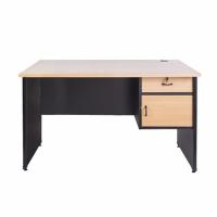 Lunar Meja 1/2 Biro tanpa laci edging QD 1275 L