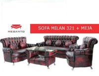 Meganto Sofa Milan 321 Dengan Meja - Gratis Kirim Jabodetabek