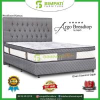 Gajah Argo Bradtop Kansas 180x200 Kasur Tanpa Divan Sandaran