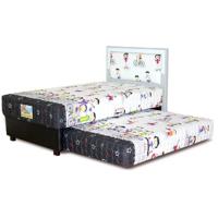 Guhdo 2in1 Happy Kids Creative White 140x200cm - Gratis Kirim Jabodetabek