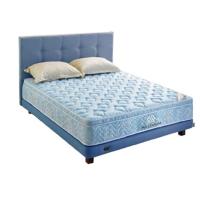 Quantum Millenium Plushtop Biru Full Set 90x200cm - Gratis Kirim Jabodetabek