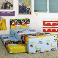Florence Spring Bed 2in1 Penguin Full Set 100x200cm - Gratis Kirim Jabodetabek