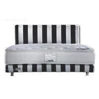 Quantum Springbed Millenium Concept Divan Sandaran Black N White Edition Full Set 90x200cm - Gratis Kirim Jabodetabek