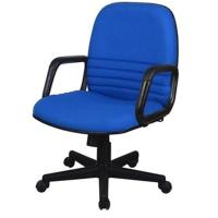 Kursi Kantor Uno Boston MAP Biru Kain