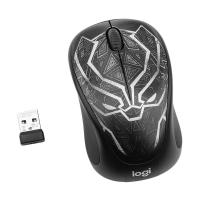 Mouse Wireless Logitech M238 Marvel Black Panther