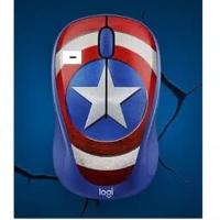 Mouse Wireles Logitech M238 Marvel Captain Amerika