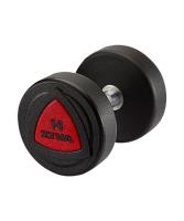 ZIVA ZVO SERIES Urethane Dumbbells 14 Kg