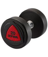 ZIVA ZVO SERIES Urethane Dumbbells 20 Kg