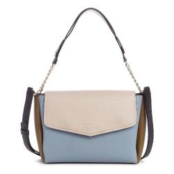 Guess Ella Vintage-inspired Shoulder Bag - Blue