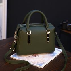 New Fabulous Metal Alloy Ladies Handbag - Green