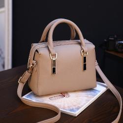 New Fabulous Metal Alloy Ladies Handbag - Khaki