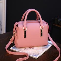 New Fabulous Metal Alloy Ladies Handbag - Pink