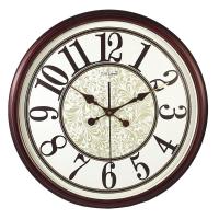 Esti Loren Jam Dinding OM T2072 PV1 M/CP Maroon 45 cm