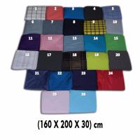 Funkids Sprei Waterproof Polos Motif 160x200x30cm