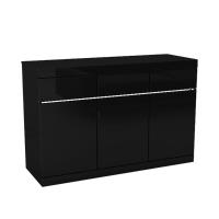 Prissilia Bastille Buffet Black Gloss