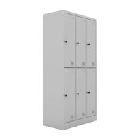 Prissilia Chou Steel Locker 6 Doors - Gratis Kirim Jabodetabek