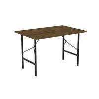 Prissilia Meja Makan Seattle Food Court Table - Coklat - Gratis Kirim JABODETABEK