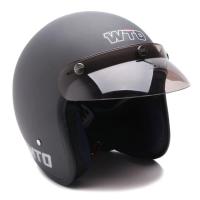 WTO Helmet Retro Bogo Pet CLS1 Abu Abu Doff M