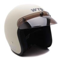 WTO Helmet Retro Bogo Pet CLS1 Krem Doff L