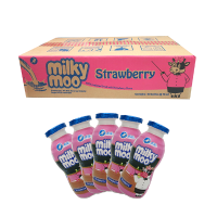 Milky Moo 70 ml Stroberi 1 Carton 60 Botol
