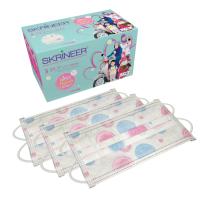 Skrineer Hijab Mask 3 Lapis isi 50 Headloop Motif DottyPink