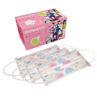 Masker SKRINEER Girly 3 Lapis isi 50 Earloop motif Dotty Pink
